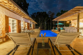 Aconchego com piscina casa 5 elementos trancoso